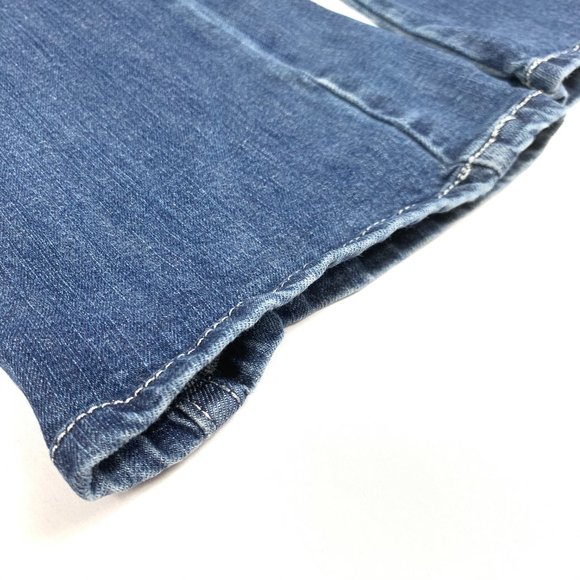 Wrangler Rock 47 Low Rise Flared Studded Jeans - Women's Size 1 - Picture 9 of 14